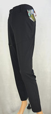 Duluth Trading Company AKHG Women's Roadless Slim Leg Pants NWT 6 Jet Black