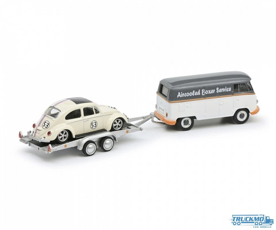 Schuco Volkswagen T1 mit Käfer Aircooled 452033400 - Bild 2 von 3