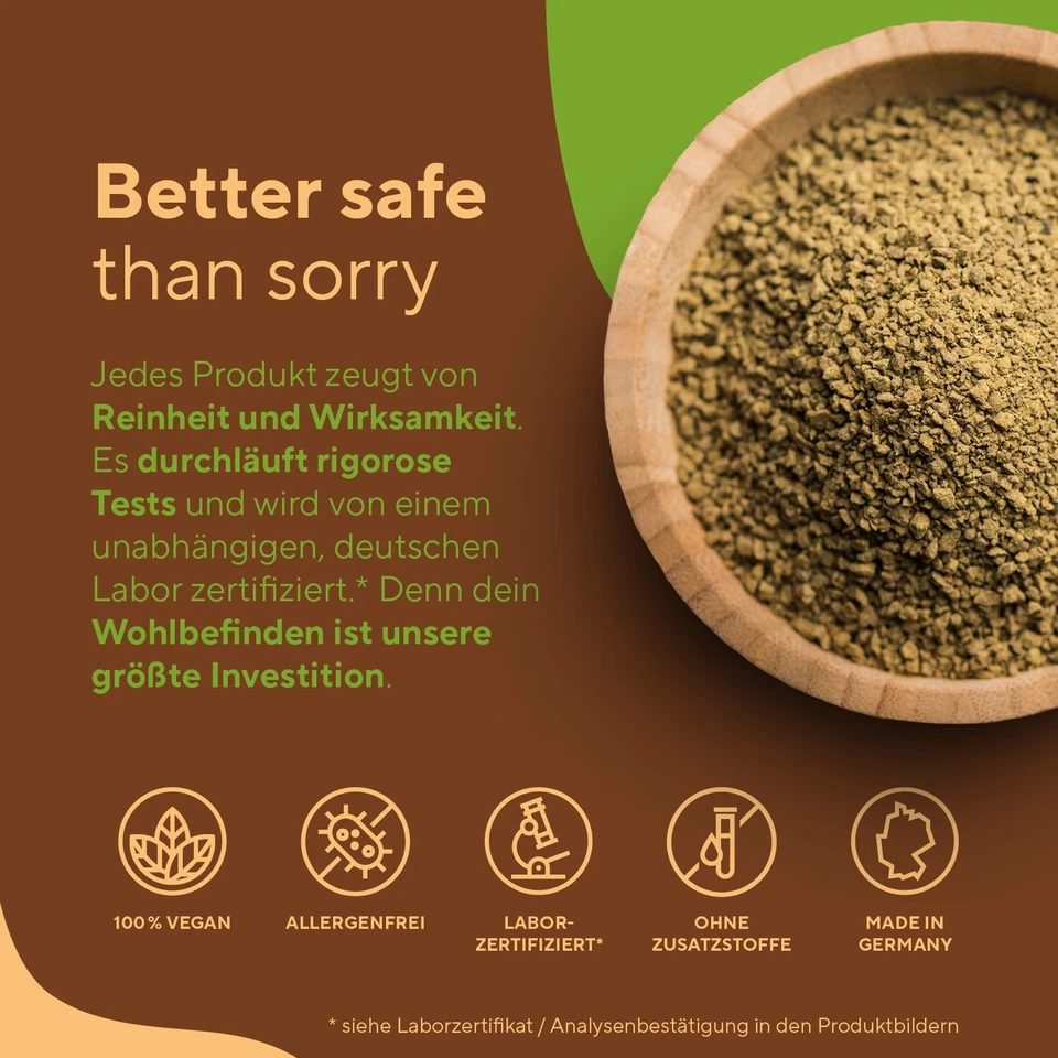 Bio Triphala - 360 Kapseln - 2000mg Hochdosiert - Eisen-Quelle - TRUE NATURE® - Bild 4 von 4