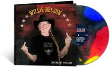 Willie Nelson - Legendary Outlaw new Vinyl LP multicolored sealed Goldenlane