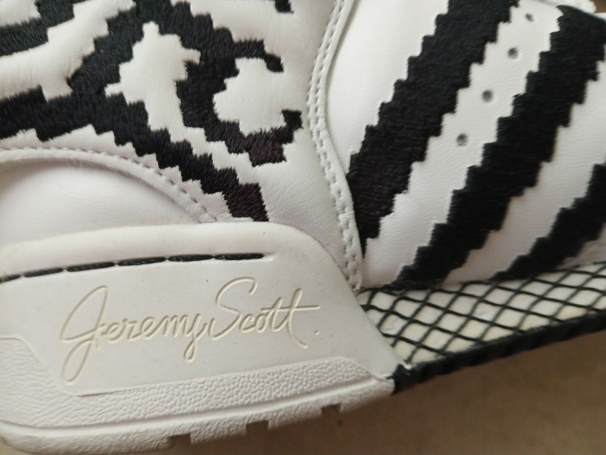 Rare Adidas Jeremy Scott Pixel Wing Shoes 2.0 sz 7.5 Unisex Womens