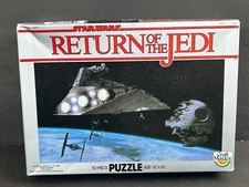 Vintage 1983 Star Wars Return Of The Jedi Puzzle COMPLETE 70 piece 16" X 12 ROTJ