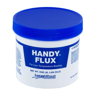 Handy Flux Paste For Jewelry Brazing & Soldering - 1 Pound Jar, Lucas Milhaupt 54-444