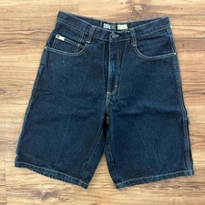 Y2K Vintage SouthPole Jorts size 32 Denim Shorts Embroidered back pockets