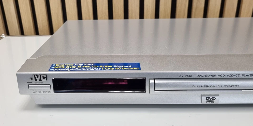 JVC XV-N33 DVD/VCD/CD Player - Silber - DVD-Player - Bild 2 von 4