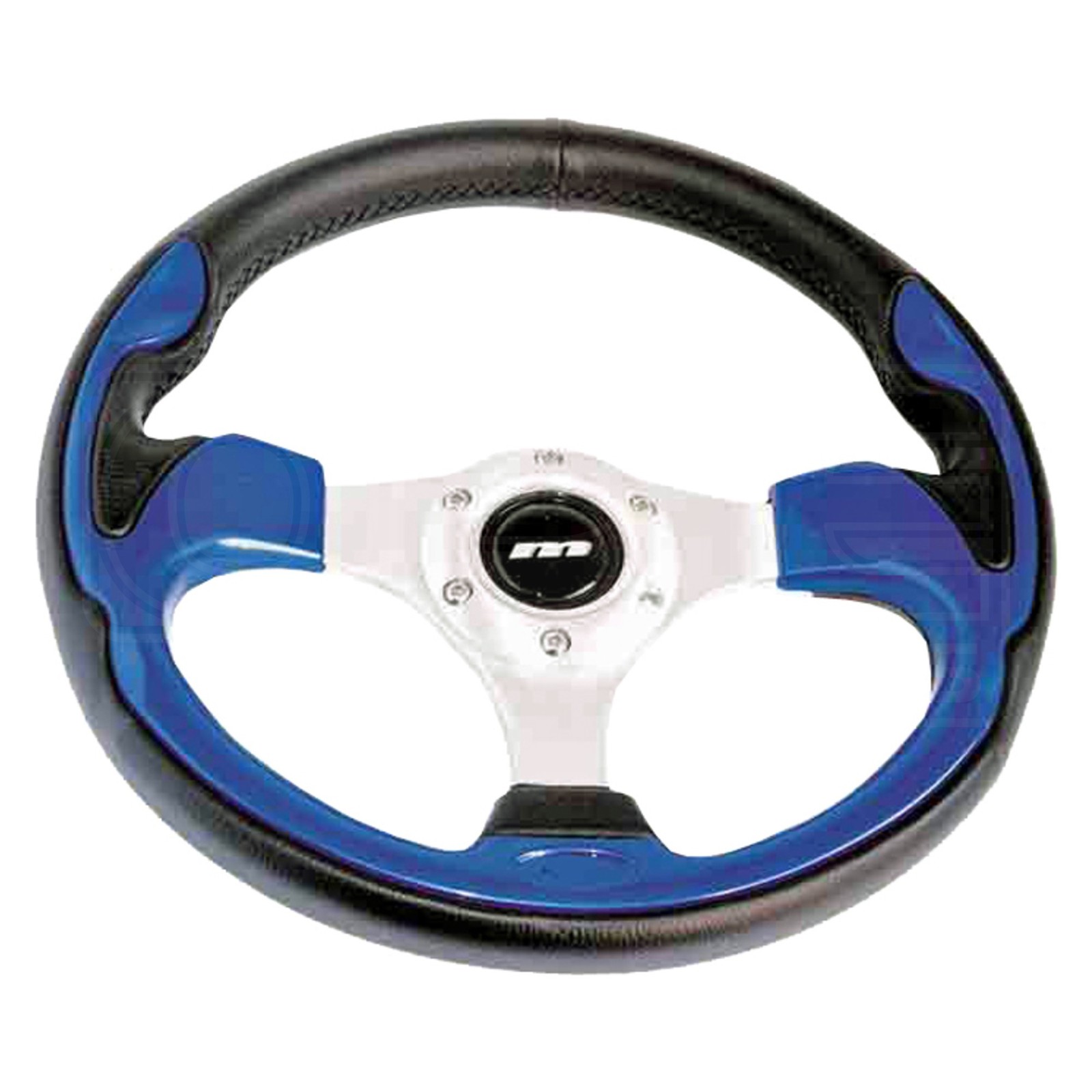Mountney M Range 320mm Metallic Blue Inset Steering Wheel (M32X3VV7S)