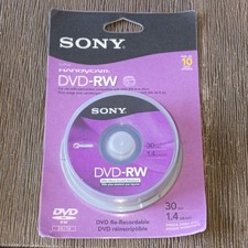Sony Handycam DVD-RW 8cm 1.4GB 30min Re-Recordable Scratch Resistant