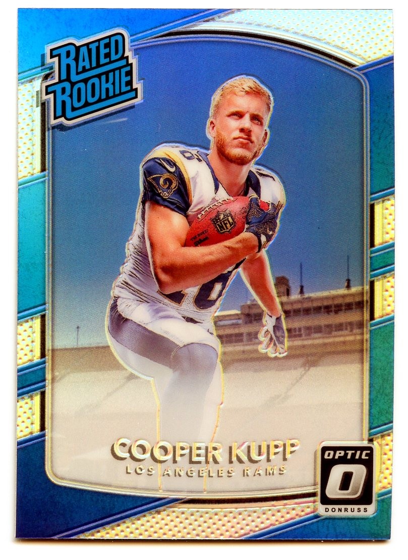 Cooper Kupp 2017 Donruss Optic Rated Rookie #179 Holo Los Angeles Rams