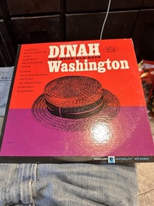 DINAH WASHINGTON LP THE GOOD OLD DAYS 1963  MG 20829 MONO WHITE LABEL PROMO EX