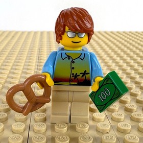 LEGO Creator Fairground, Ferris Wheel: Dad, PRETZEL, MONEY, twn245, 10247, 2015