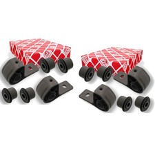 2x FEBI QUERLENKERLAGER BUCHSEN VORDERACHSE passend für CITROËN BERLINGO XSARA Z