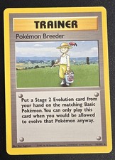 1999 Pokemon Base Set #76 Pokemon Breeder LP