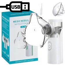portable Facial Sprayer Steamer Air Humidifier Nebulizer Hydrating Mist Device