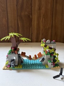 LEGO Friends 41036 Jungle Bridge Rescue Set w/ Instructions Car Helicopter