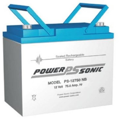 Powersonic 12V 75Ah Blei-Vlies Akku AGM PS-12750