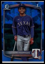2025 Bowman Chrome Sapphire Edition #BCP-186 Elorky Rodriguez Prospects