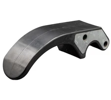 Quick Release 3" Flexible Rubber Upright Tarp Stop - Stopper Pre-drilled Holes