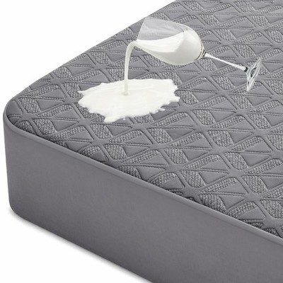 Aviken Waterproof Mattress Protector Queen Size Soft Breathable Mattress Pad