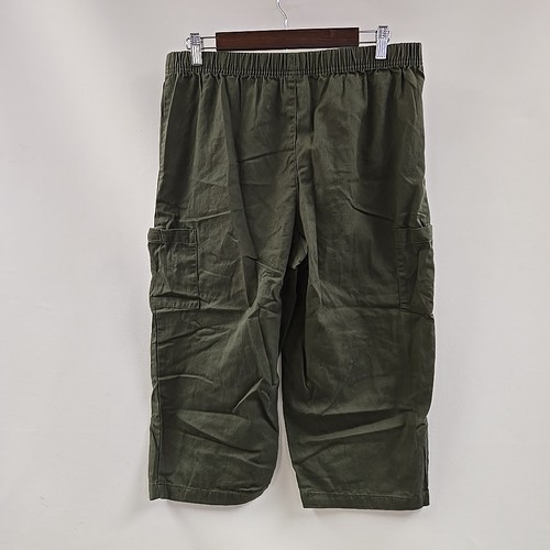 Pantalone donna Laura Scott Capri grande verde oliva - Foto 7 di 16