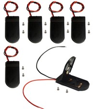 LampVPath Pack of 6 CR2032 Battery Holder Coin Cell with Switch, 2 x...
