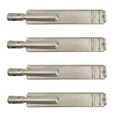 4-Set Heavy Duty Cast Stainless Steel Grill Burners for Bull, Grill Replacement