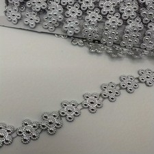 9 Meters Plastic Rhinestone Chain Trim Ribbon for DIY Shoes Curtains Sofa Decor