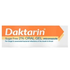 Daktarin Sugar-Free Oral Gel 15g | Oral Thrush Treatment | P Medicine