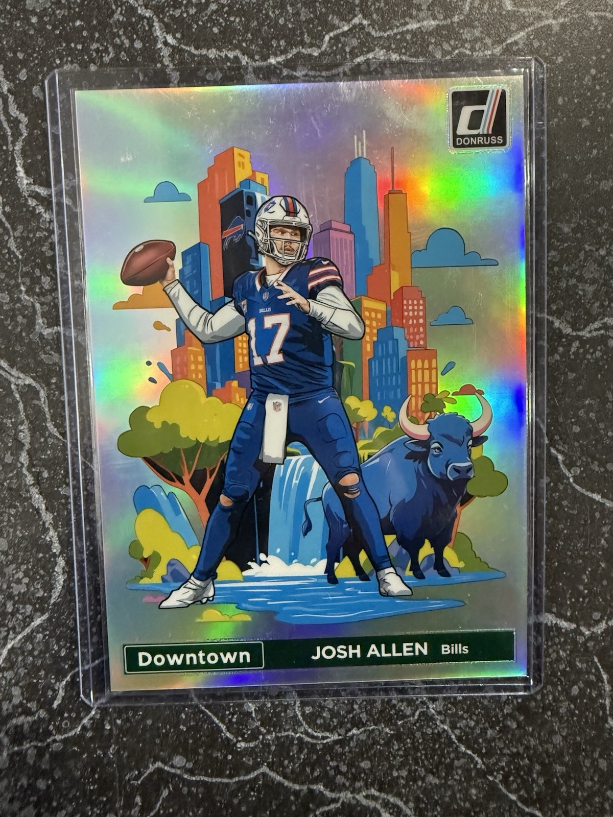 2024 Panini Donruss - Downtown! Josh Allen #2 Oversized