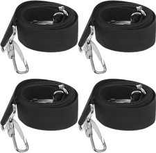 Adjustable Snare Drum Strap Set with Metal Hooks 4Pcs Polyester Drum Sling for M