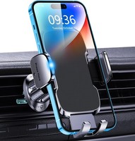 Handyhalterung Auto 360° Drehbar Ein-Knopf-Release FüR 4-7 Zoll Smartphones