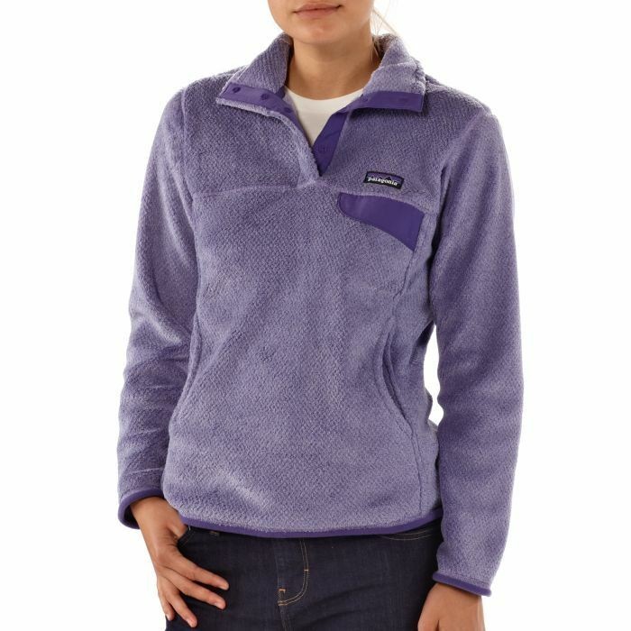 Patagonia Womens XS Re-Tool Snap-T Fleece Pullover in Lilac Purple