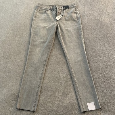 New Express Jeans Women 8R Skinny 30x27 Pants Button Fly Denim