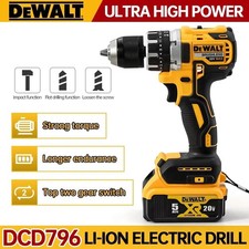 Dewalt DCD796 Cordless Brushless Drill 2000RPM Impact Driver Power Tool