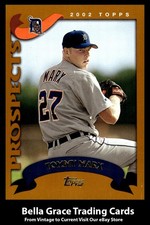 2002 Topps Traded & Rookies Tommy Marx #T132 Detroit Tigers Rookie MLB Baseball 