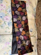 Woman  s Vintage Silk Scarf Velvet Measuring 8/52
