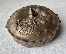 KAYSERZINN excellent art nouveau Jugendstil 4037 pewter dish bowl antique