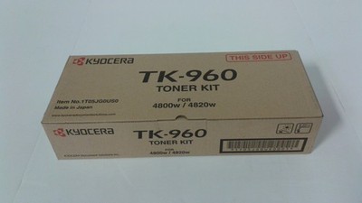 Kyocera Mita TK-960 Toner Kit 1T05JG0US0 Black for Kyocera Mita KM-4800w