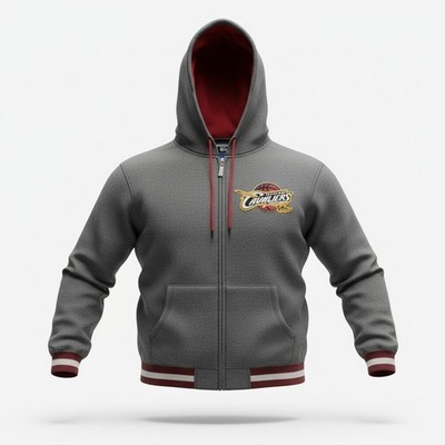CLEVELAND CAVALIERS Full Zip UNK Hoodie Sweatshirt