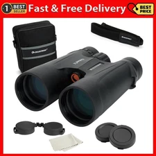 Celestron Outland X 10x50 Waterproof Binoculars Multi Coated Optics BaK 4 Prisms