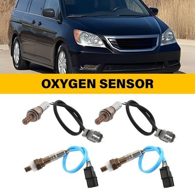 4X Up+Downstream Oxygen Sensors For 2007-10 Honda Odyssey 3.5L V6 36531RYEA01 EK