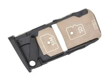 1Pc Black Mobile Micro SD SIM Card Tray Holder For Motorola Moto Z Force