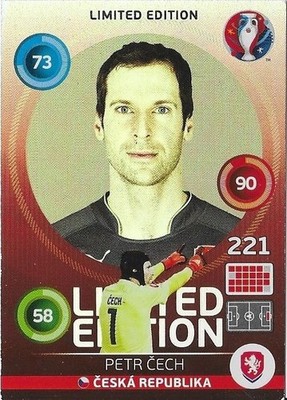 Panini Adrenalyn XL UEFA EURO France 2016 - Limited Edition - Petr Cech