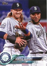 2018 Topps #205 Seattle Slayers Robinson Cano Kyle Seager - BB