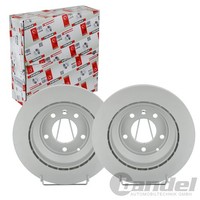 2X Ferodo 330Mm Bremsscheiben BelÜFtet Hinten Passend FüR Audi Q7 Porsche Cayenn