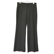 GUCCI Flare Slacks Pants TOM FORD era Black Size: 42  090226