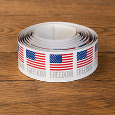 USPS Forever Stamps Roll of 100 Genuine First Class Freedom Flag Stamps 2023