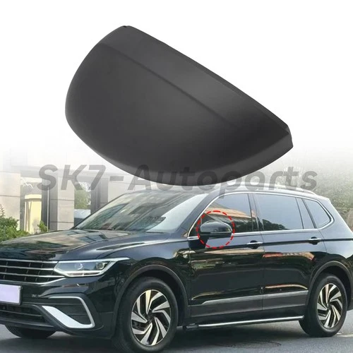 Left Side Door Mirror Cover Primed Finish Easy Installation for 2019-2023