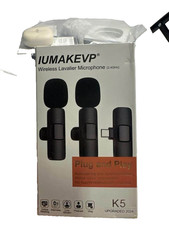 Wireless Dual Lapel Microphone   Type-C