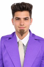 Men's Setit Goatee | Mixed Brown Cosplay Facial Hair M-1163