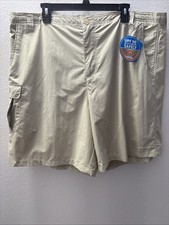 Columbia PFG OMNI SHADE SHORT MENS BEIGE SIZE XXL